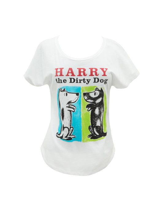 Harry the dirty dog womens relaxed fit t