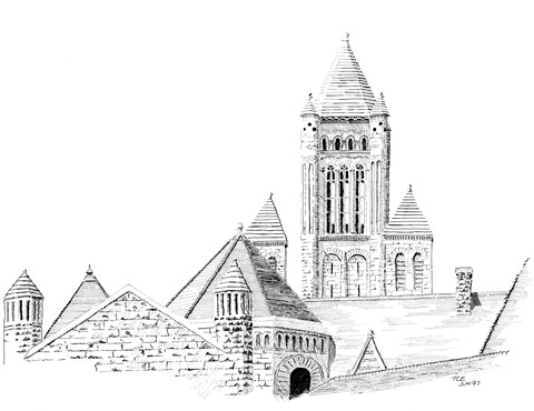 Allegheny courthouse jail coloring page free printable coloring pages