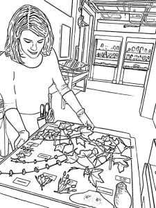 Coloring pages â museums of science culture