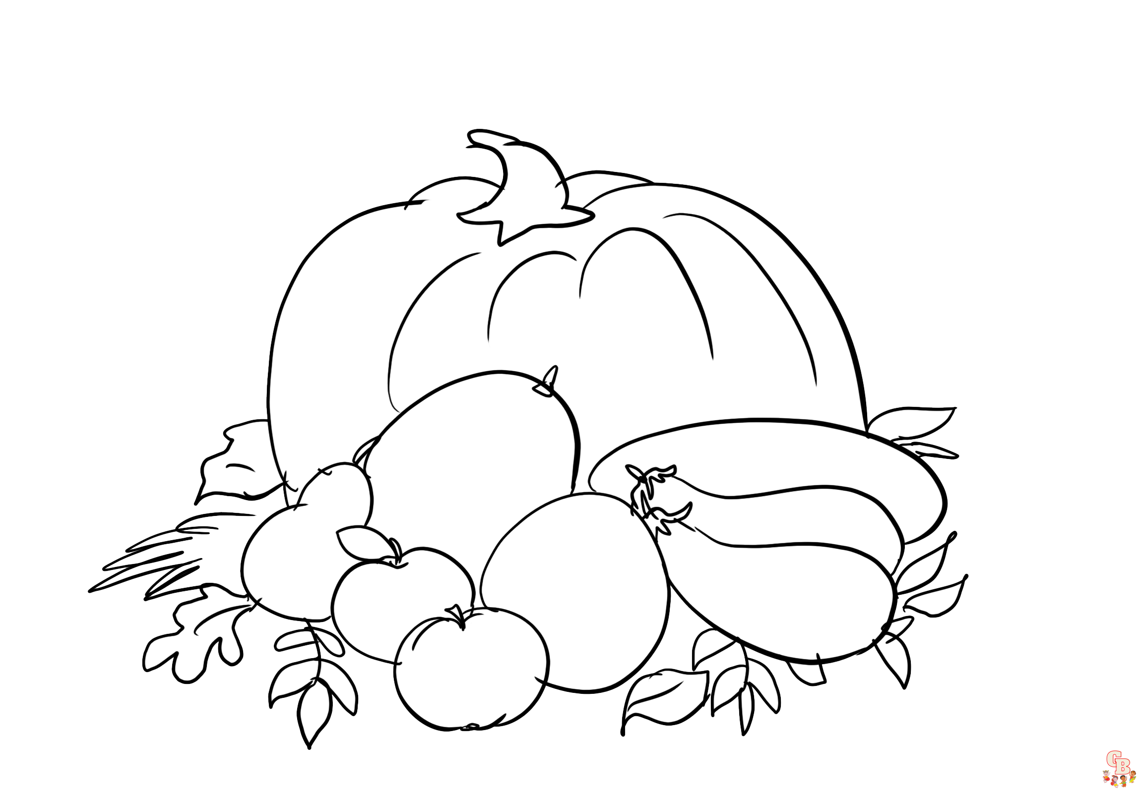 Harvest coloring pages