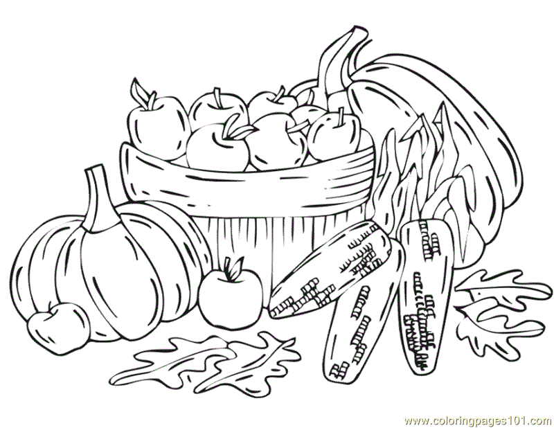 Harvest coloring pages printable for free download