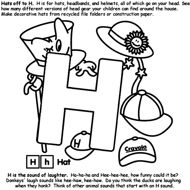 Alphabet h