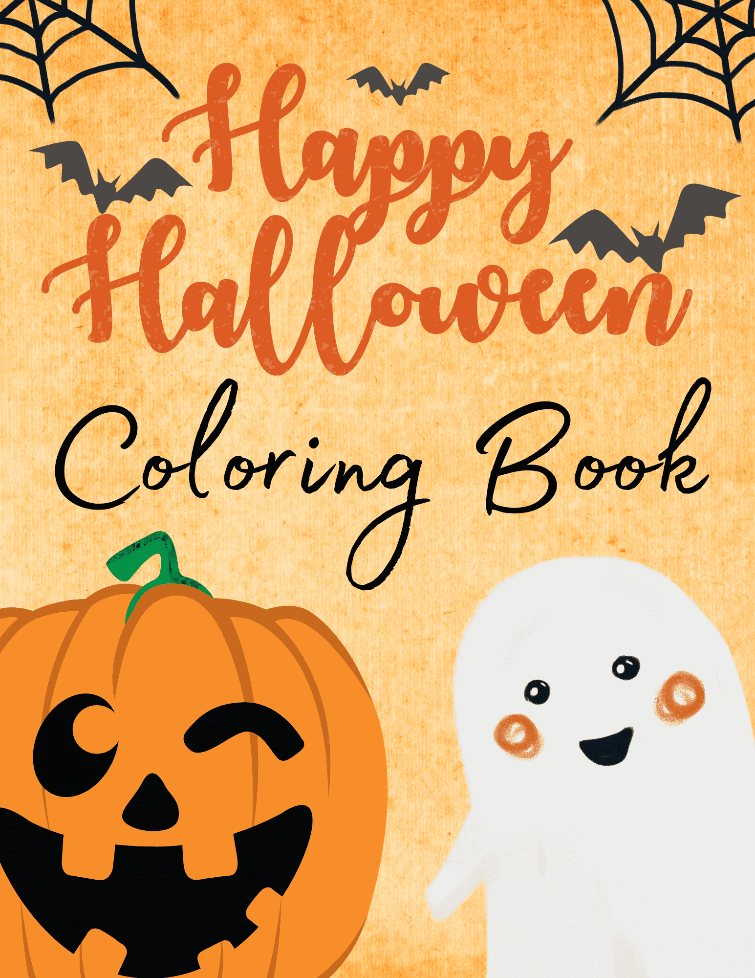 Free printable halloween coloring book for kids