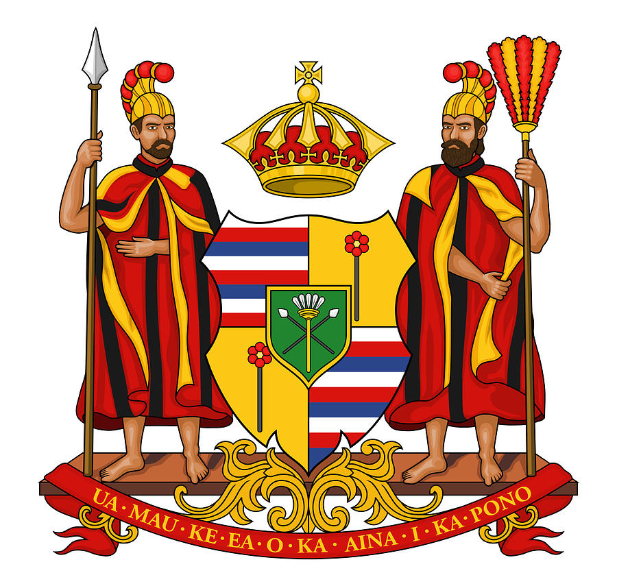 Royal coat of arms of hawaii