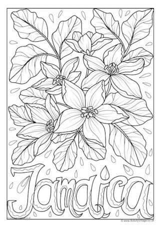Flowers of the mmonwealth louring pages flower loring pages loring pages louring pages