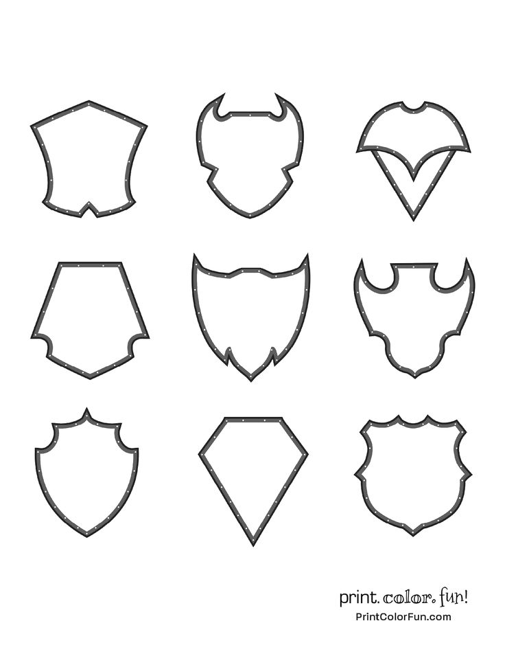 Set of medieval