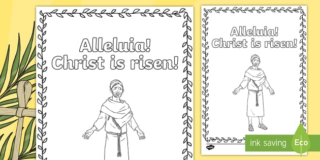 He is risen worksheets
