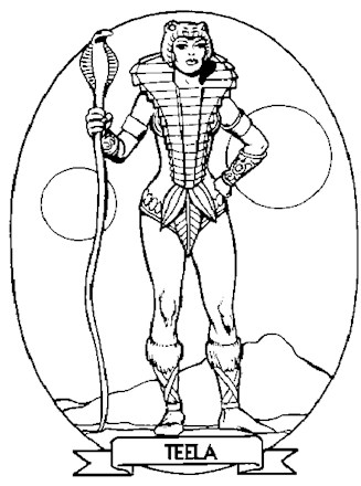 He man coloring page