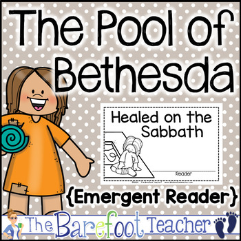 A man healed at the pool of bethesda emergent reader tpt