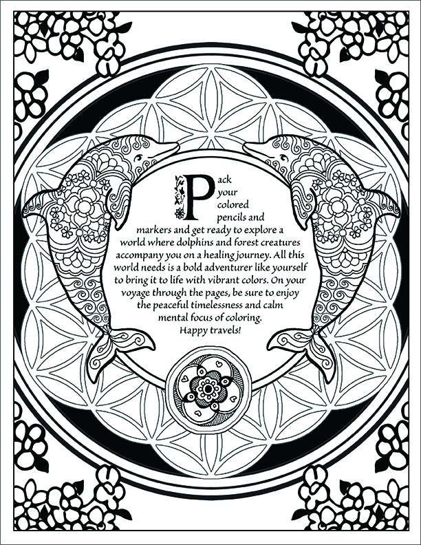 The art of healing trauma coloring book