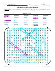 Careers word searchpdf