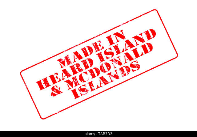 Australia and heard island and mcdonald islands flag waving in the wind against white cloudy blue sky together diplomacy concept international relat stock photo