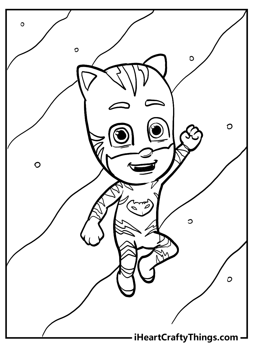 Pj masks coloring pages free printables