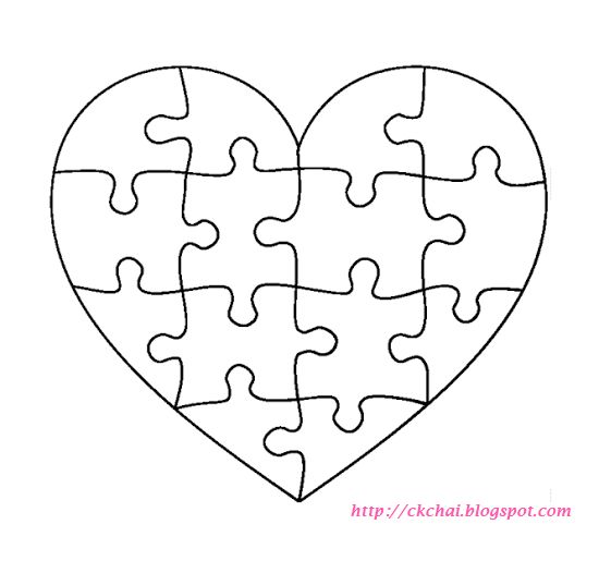 Puzzle piece crafts puzzle piece template shape puzzles