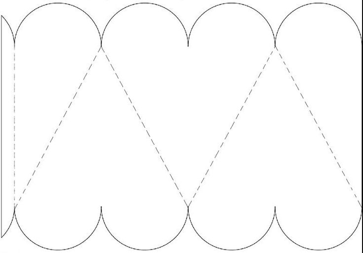 Printable heart shaped box template just add colour heart box template box template box templates printable free