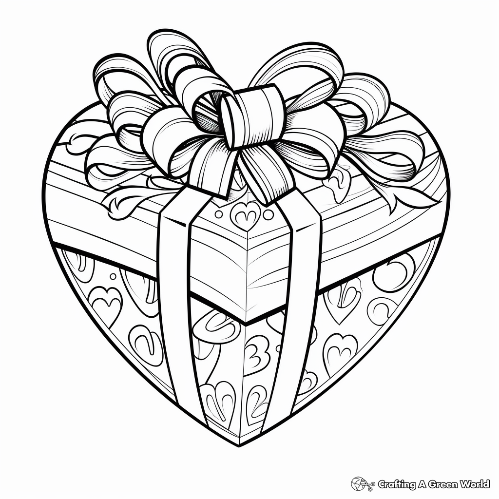 Present coloring pages