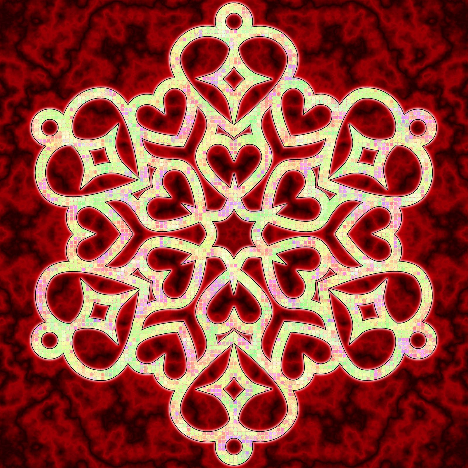 Dont eat the paste heart snowflake coloring page