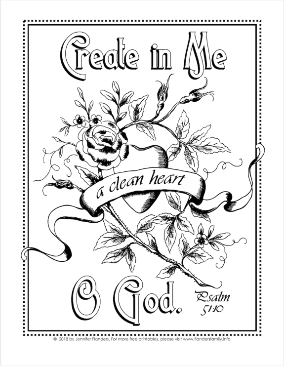 Coloring pages for valentines day