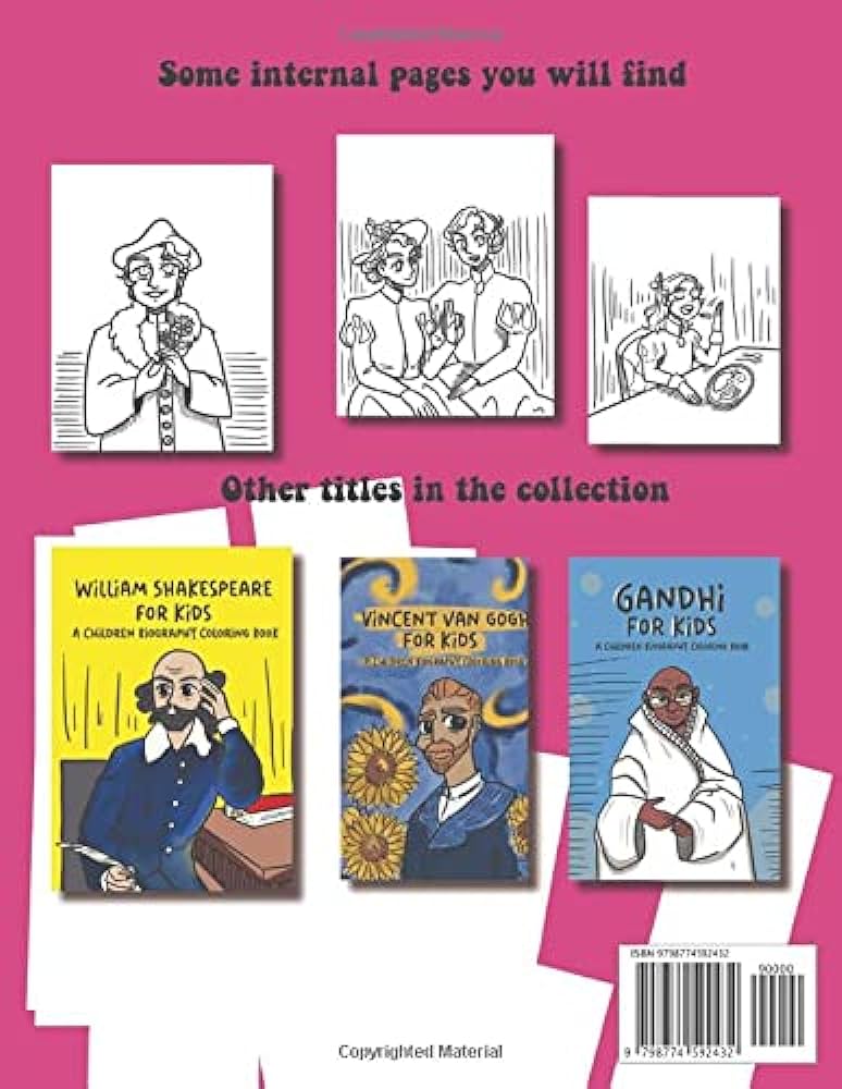 Helen keller for kids a children biography coloring book biography coloring books steven logan books