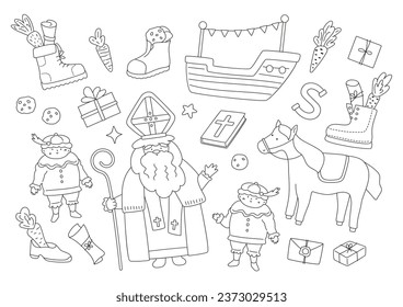 Sinterklaas bilder stockbilder d