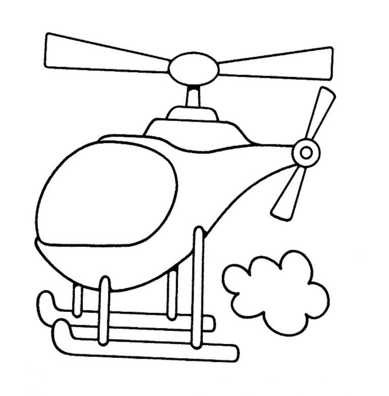 Free printable helicopter coloring pages for kids warna anak buku mewarnai