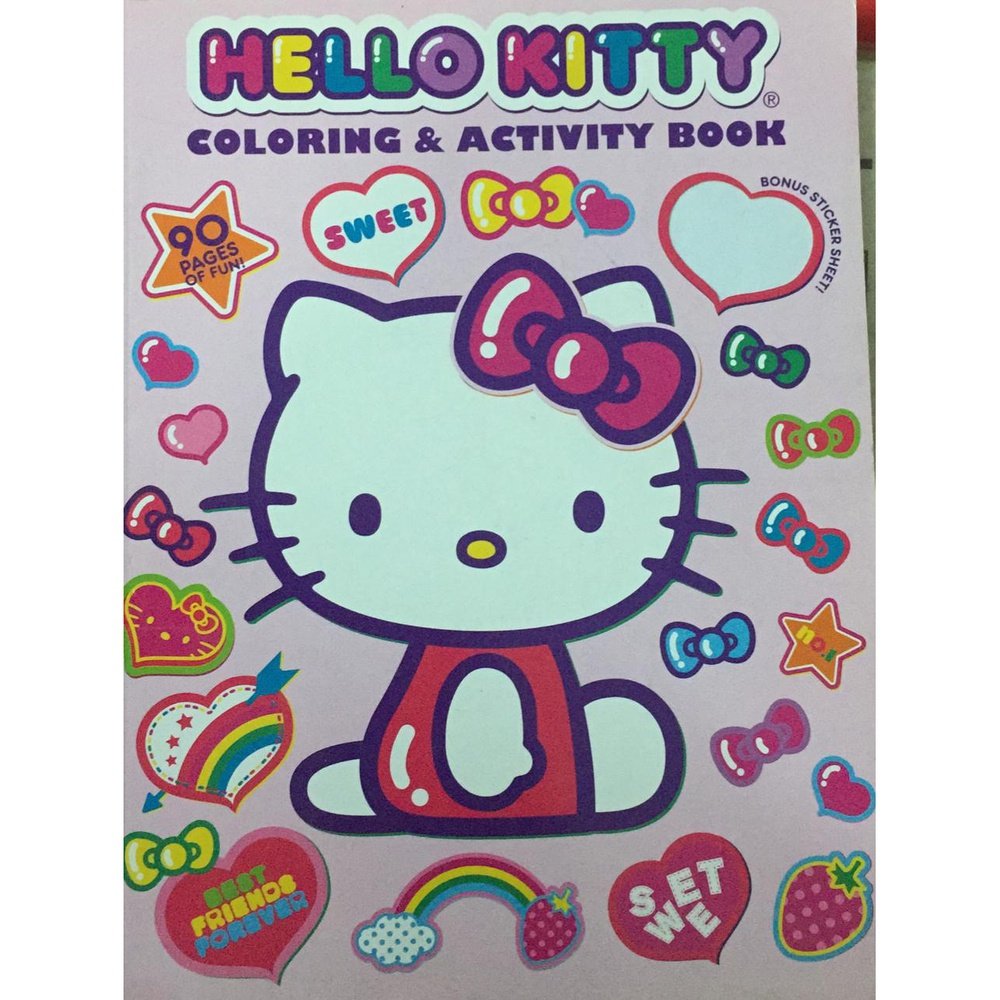 Hello kitty colorg activity book â spire