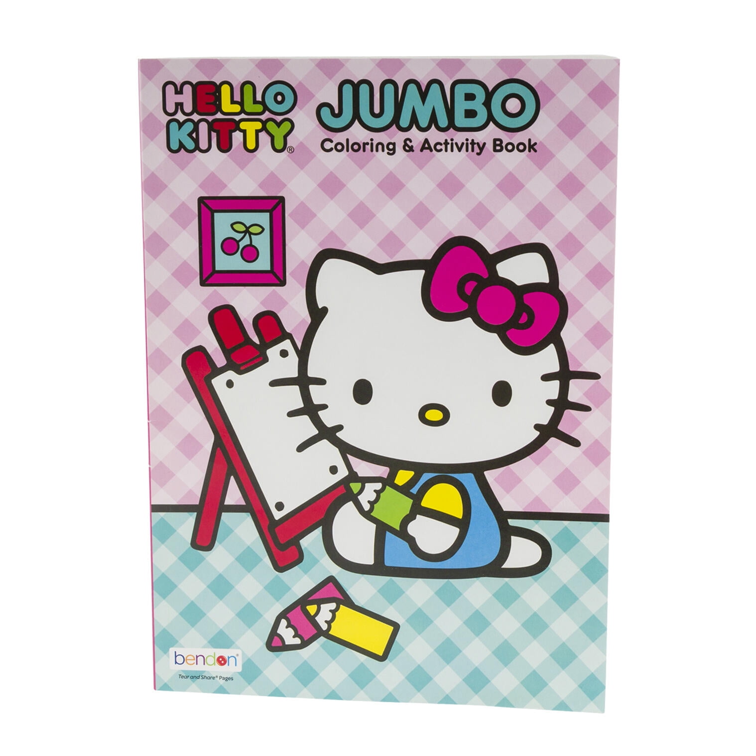 Pg hello kitty coloring and activity book