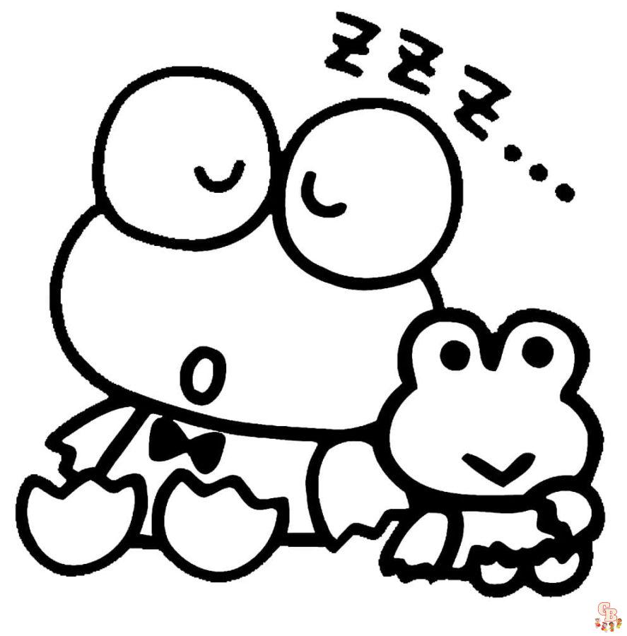 Discover the joy of keroppi coloring pages funand relaxing