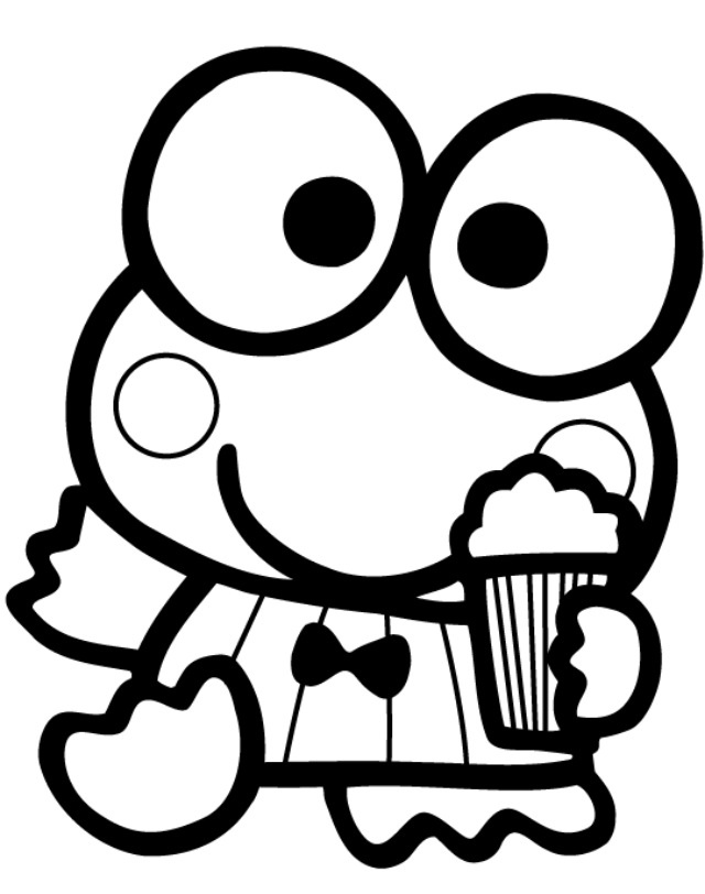 Keroppi pegatinas bonitas dibujos bonitos garabatos lindos