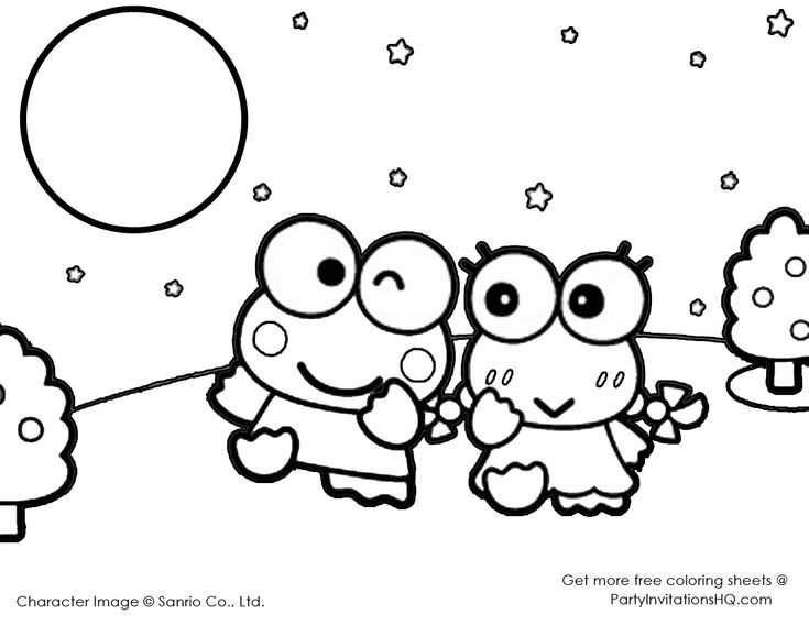 Unique keroppi coloring pages desenhos da hello kitty para colorir pãginas para colorir pãginas para colorir da disney