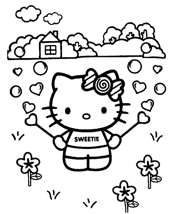 Sweet hello kitty picture