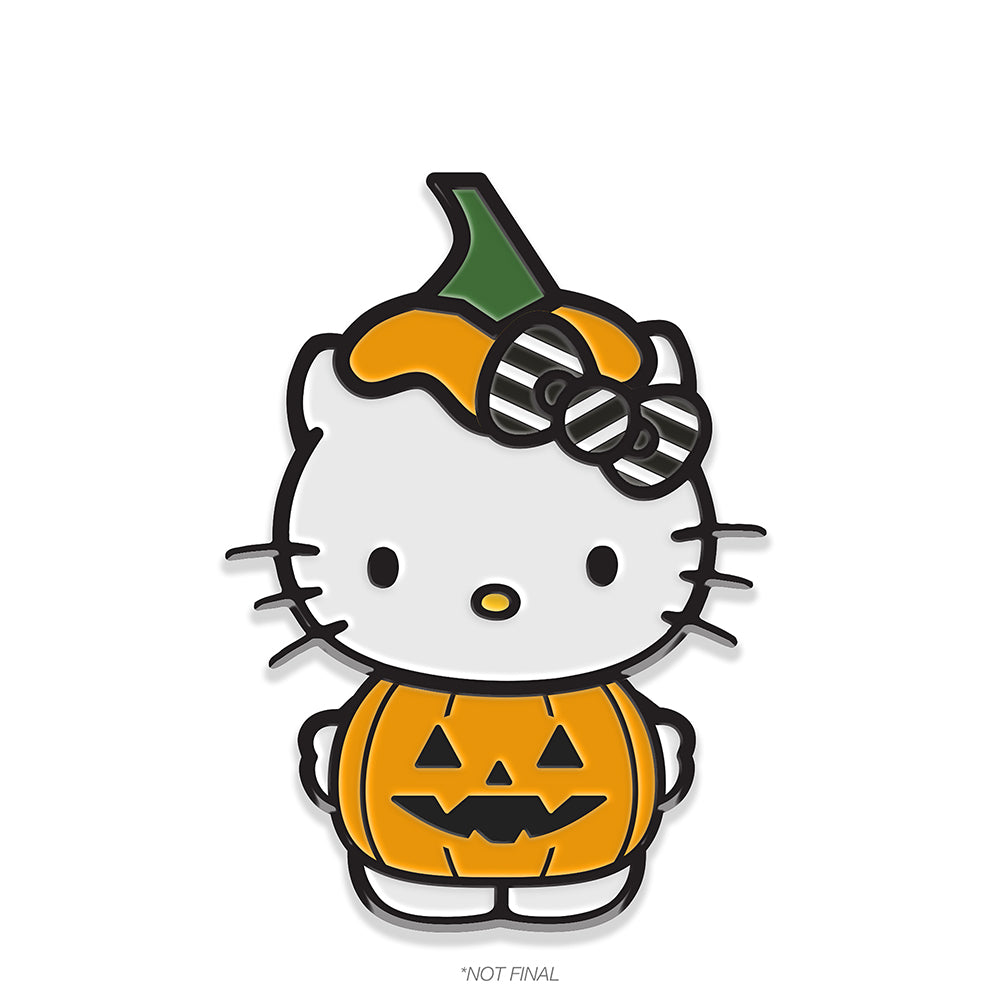 Hello kitty halloween enamel pins