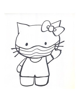 Hello kitty wears a mask by empoweringinclusion tpt