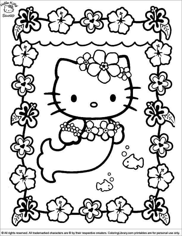 Coloring page to print