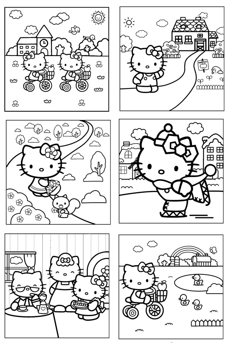 Pin by scarlette sigil ðððª on colouring in pages hello kitty colouring pages hello kitty coloring kitty coloring