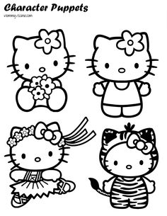 Mini coloring book ideas hello kitty coloring hello kitty colouring pages kitty coloring