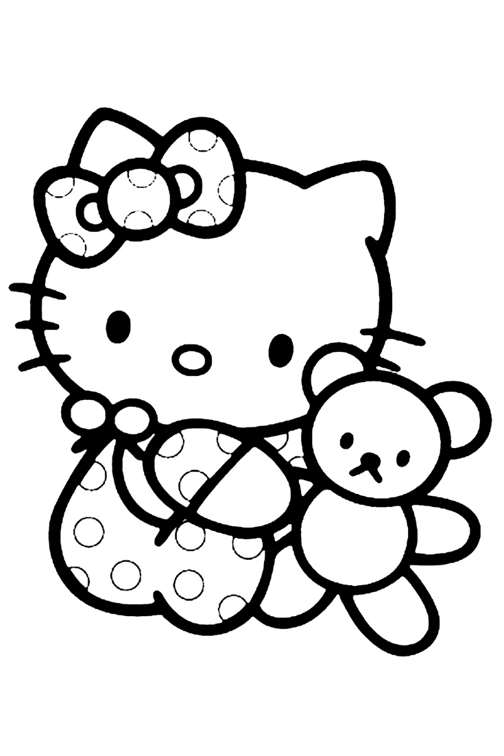 Hello kitty coloring pages for kids hello kitty colouring pages hello kitty coloring kitty coloring