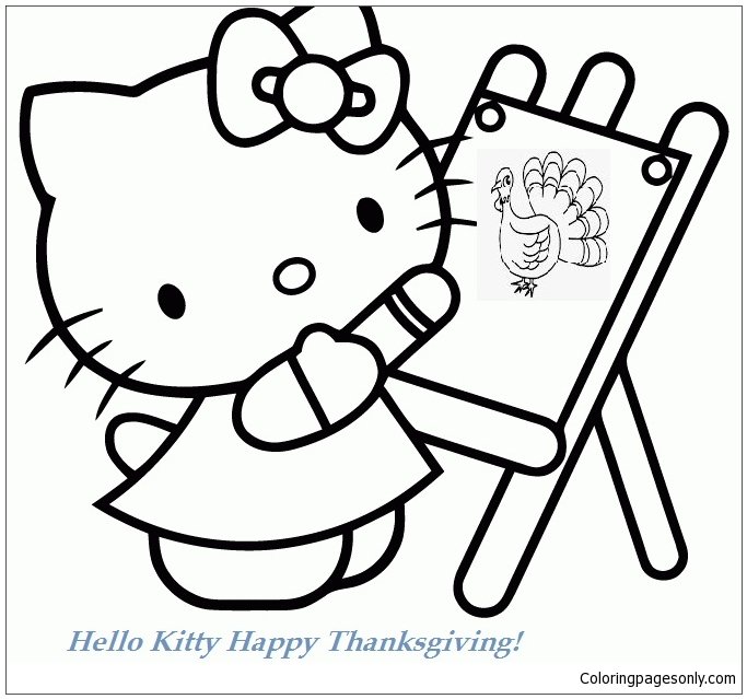 Thanksgiving coloring pages printable for free download