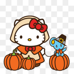 Hello kitty thanksgiving png