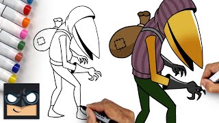 How to draw the guest hello neighbour