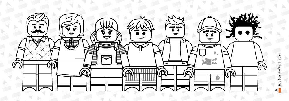 Printable coloring pages for kids step by step drawing instructions