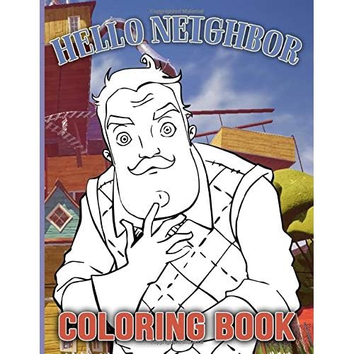 Hello neighbor coloring book impressive hello senegal