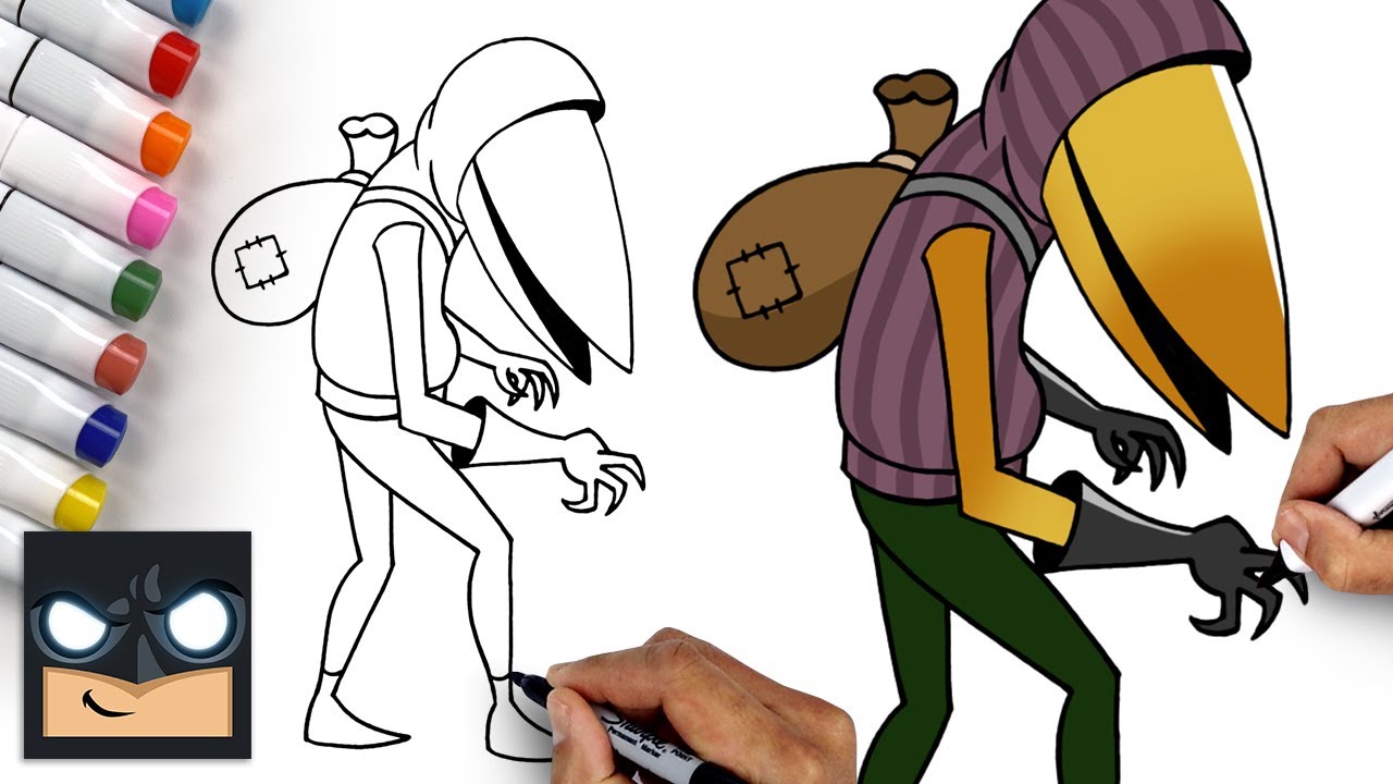 How to draw the guest hello neighbour