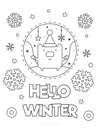 Free printable winter coloring pages for kids adults snowflake coloring pages coloring pages winter coloring pages