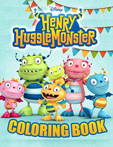 Henry hugglemonster coloring book an book by bruce nelson