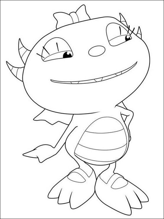 Pin en henry el montruo feliz dibujos para dibujar