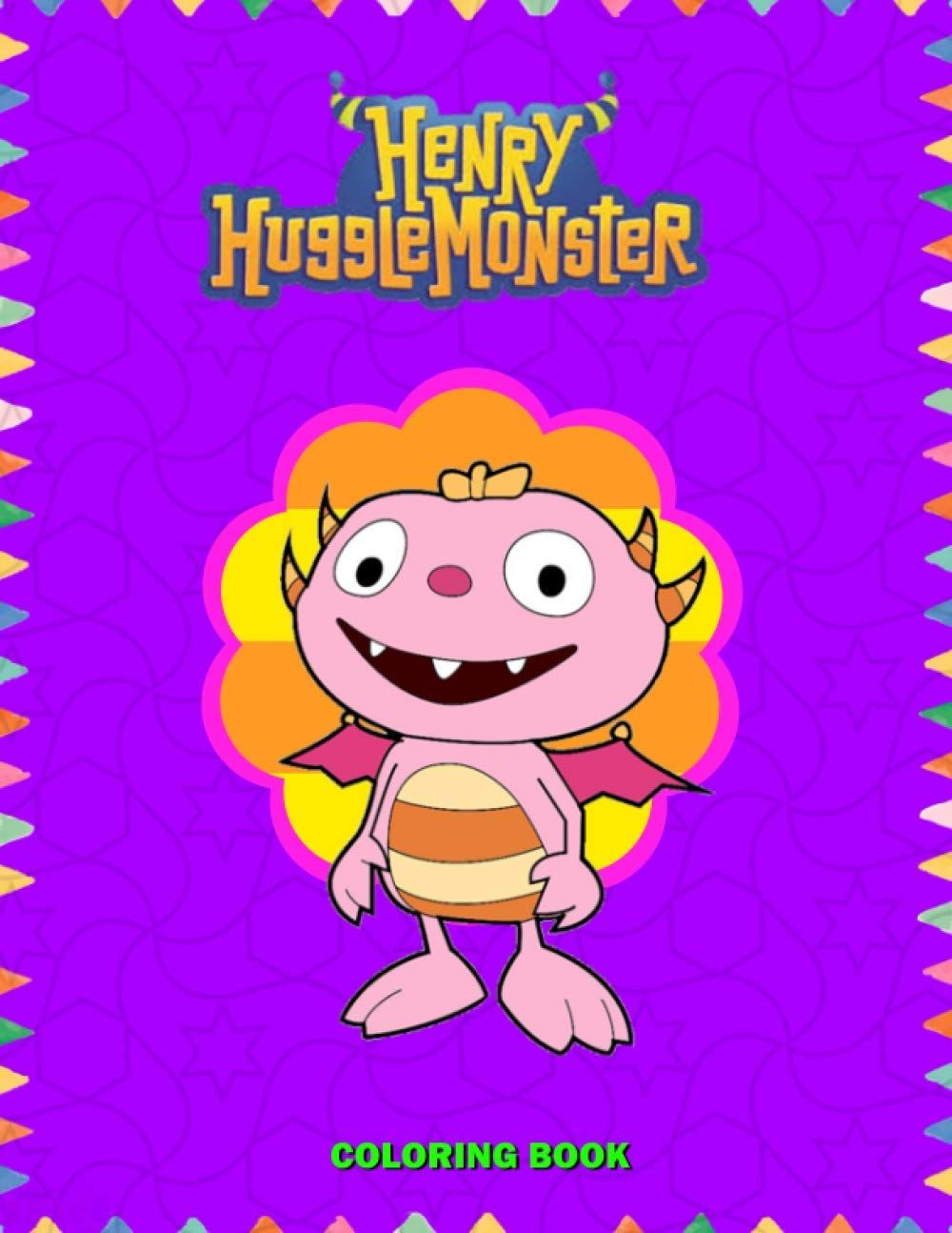 Buy henry hugglemonster coloring book easy coloring book for having fun unleashing artistic abilities relaxation and leave all your stress behind with adorable designs of henry hugglemonster online at u