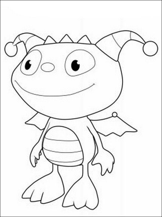 Pin en henry el montruo feliz dibujos para dibujar