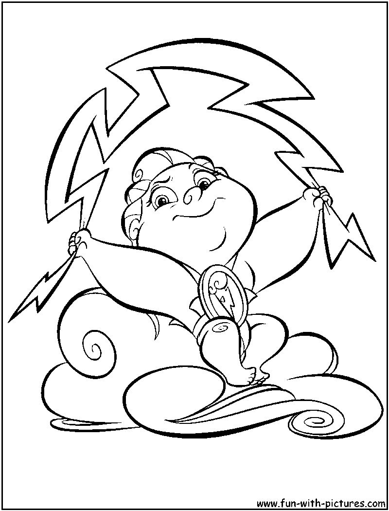 Hercules coloring pages