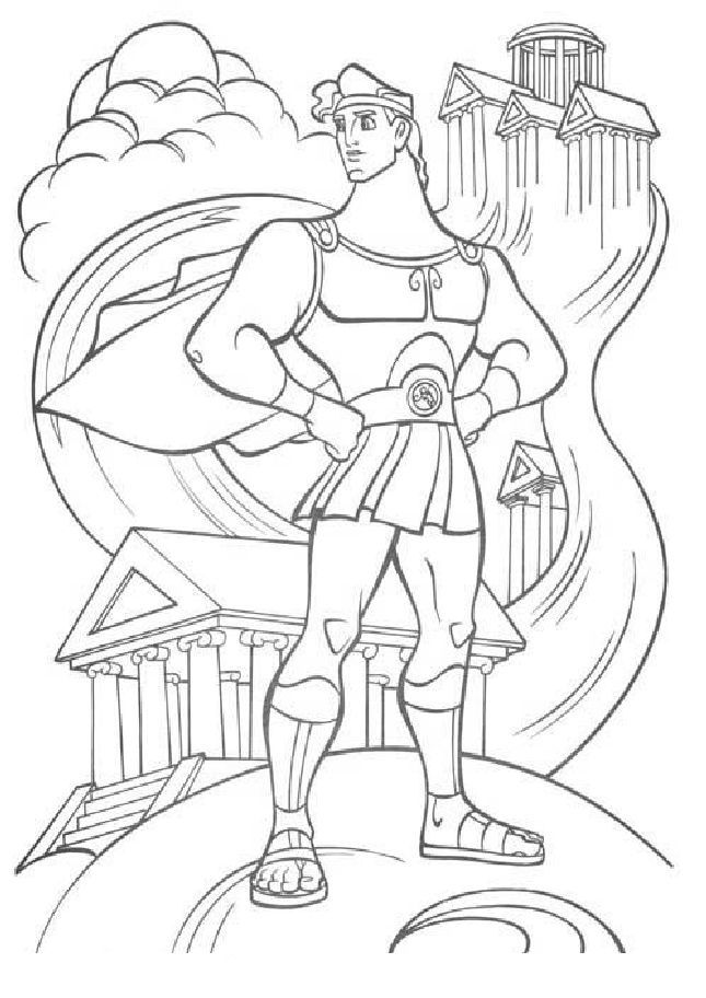Free printable hercules coloring pages for kids cartoon coloring pages avengers coloring pages owl coloring pages